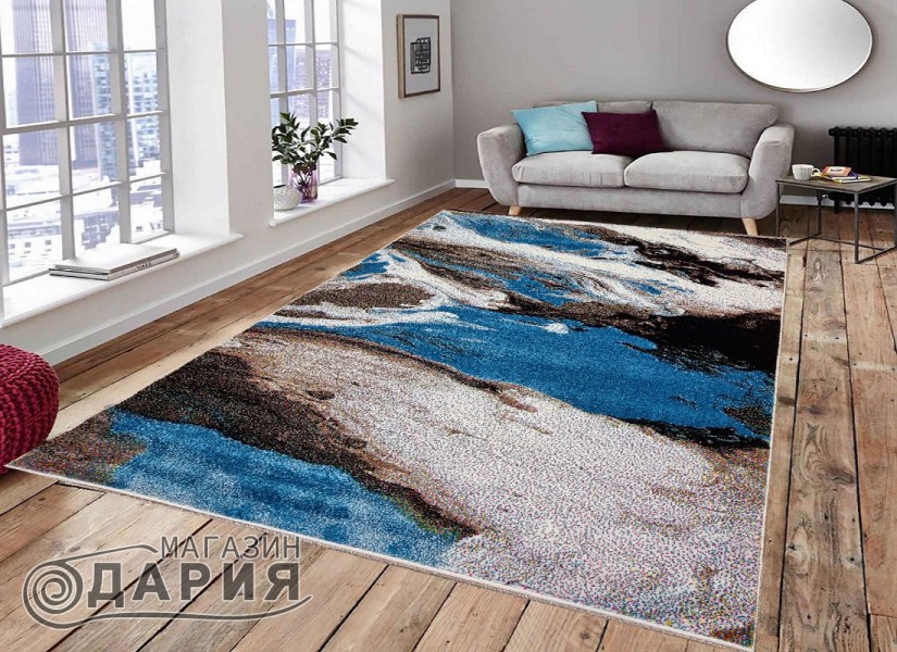 Тъкан килим MAGNOLIA 876 blue
